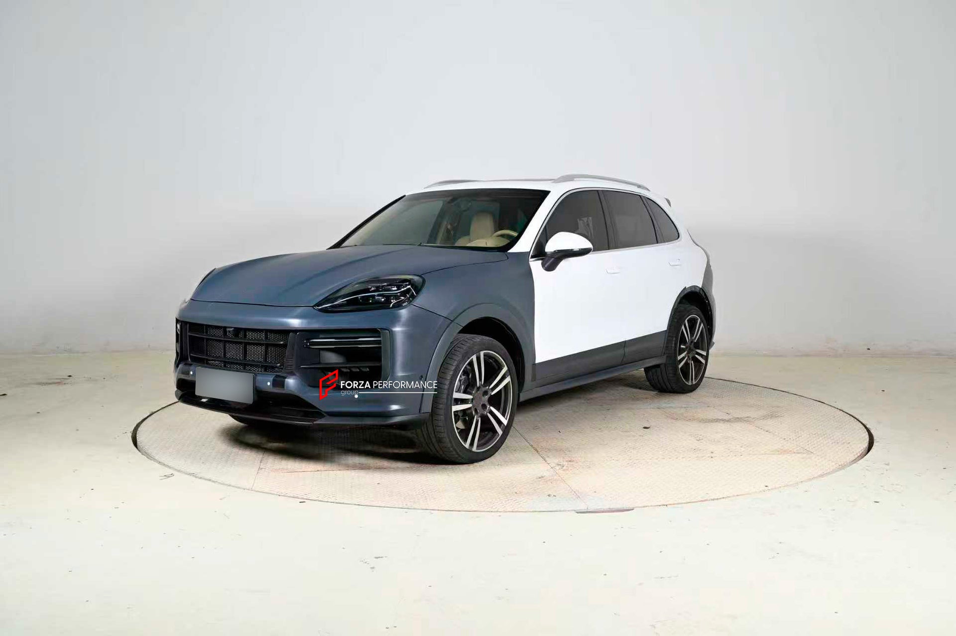 CONVERSION BODY KIT for PORSCHE CAYENNE 958.1 958.2 2011 - 2018 UPGRADE to 9Y0.2 2023+ FACELIFT

Set includes:

Front Bumper Assembly
Front Grille

Headlights
Hood Bonnet

Front Fenders

Front Fender Flares
Side Skirts
Roof Spoiler
Trunk
Tail Lights
Rear Bumper
Rear Diffuser

Exhaust Tips

Material: Plastic

NOTE: Professional installation is required.

Why “Contact Us for Pricing”?

We don’t display fixed prices because our goal is to offer you the most competitive deal possible. Product costs often decrea