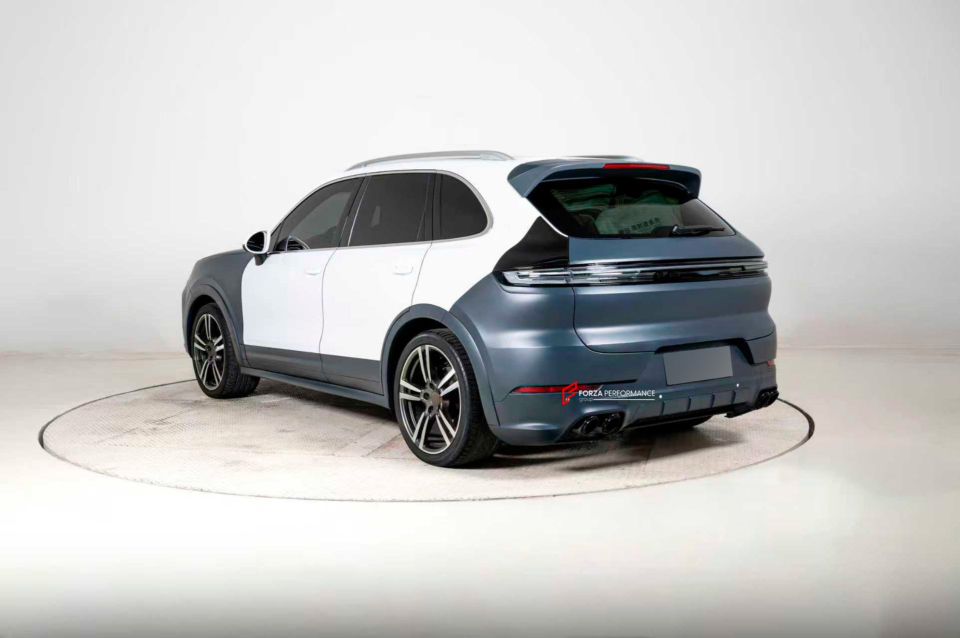 CONVERSION BODY KIT for PORSCHE CAYENNE 958.1 958.2 2011 - 2018 UPGRADE to 9Y0.2 2023+ FACELIFT

Set includes:

Front Bumper Assembly
Front Grille

Headlights
Hood Bonnet

Front Fenders

Front Fender Flares
Side Skirts
Roof Spoiler
Trunk
Tail Lights
Rear Bumper
Rear Diffuser

Exhaust Tips

Material: Plastic

NOTE: Professional installation is required.

Why “Contact Us for Pricing”?

We don’t display fixed prices because our goal is to offer you the most competitive deal possible. Product costs often decrea