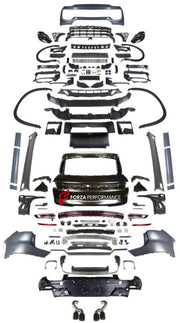 CONVERSION BODY KIT for PORSCHE CAYENNE 958.2 2015 - 2018 to 9Y0.2 TURBO 2023+

Set includes:

Front Bumper Assembly
Front Grille

Fender Flares
Side Skirts
Trunk
Tail Lights
Rear Bumper
Rear Diffuser

Exhaust Tips

Material: Plastic, Stainless steel.

NOTE: Professional installation is required.

CONTACT US FOR PRICING.

Why “Contact Us for Pricing”?

We don’t display fixed prices because our goal is to offer you the most competitive deal possible. Product costs often decrease over time, and by requesting 