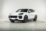 CONVERSION BODY KIT for PORSCHE CAYENNE 9Y0 FACELIFT to TURBO GT 9Y0 FACELIFT

Set includes:

Front Lip
Front Bumper Assembly
Front Grille

Fender Flares
Side Skirts
Rear Bumper
Rear Diffuser
Exhaust Tips

Material: Plastic PP

NOTE: Professional installation is required.