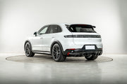 CONVERSION BODY KIT for PORSCHE CAYENNE 9Y0 FACELIFT to TURBO GT 9Y0 FACELIFT

Set includes:

Front Lip
Front Bumper Assembly
Front Grille

Fender Flares
Side Skirts
Rear Bumper
Rear Diffuser
Exhaust Tips

Material: Plastic PP

NOTE: Professional installation is required.