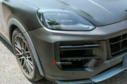 CONVERSION BODY KIT for PORSCHE CAYENNE E3 9Y0.1 2018 - 2023 UPGRADE to PORSCHE CAYENNE E3 9Y0.2 GT 2024+

Set includes:

Front Bumper Assembly
DRL Lights
Hood Bonnet
Front Fenders
Fender Flares
Side Skirts
Roof Spoiler
Trunk Cover
Rear Bumper
Rear Diffuser

Material: Plastic PP

Note: Professional installation is required.