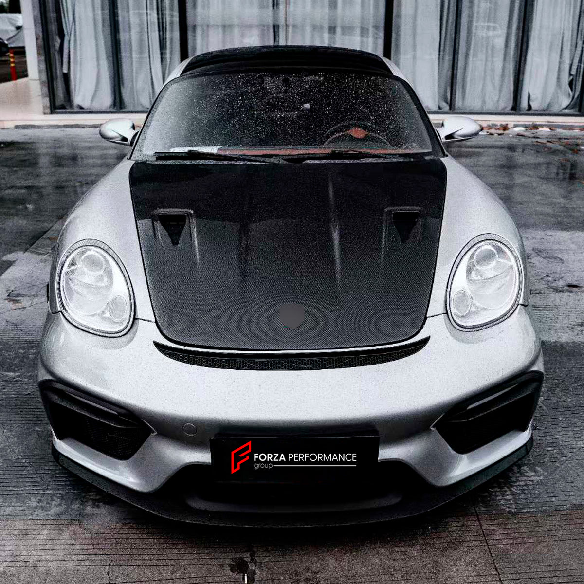 CONVERSION UPGRADE FACELIFT OLD TO NEW BODY KIT for Porsche Cayman 987 2005 - 2013 to 718 982 GT4 2016+
Set includes:

Front Lip
Front Bumper Air Vent Trims
Front Bumper Fins
Front Grille
Led Light Covers / Front Fascia Attachments
License Plate
Rear Bumper Assembly
Rear Diffuser
Material: Plastic

NOTE: Professional installation is required.