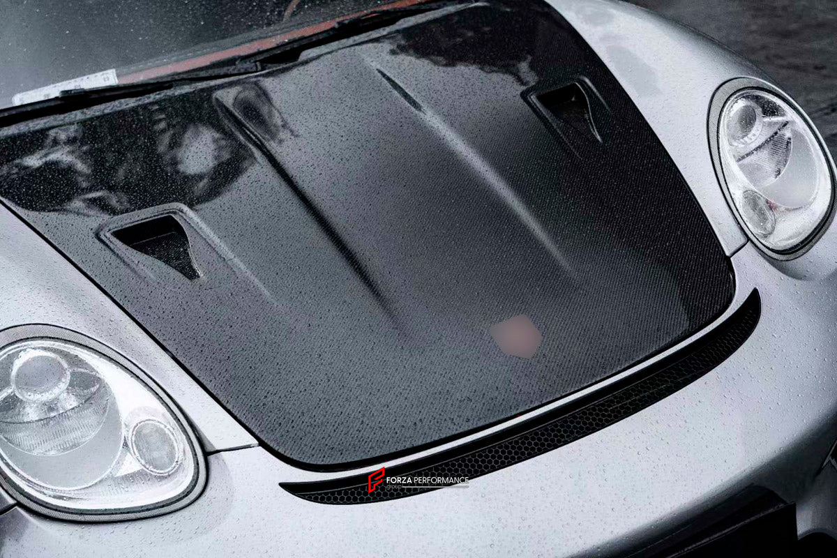 CONVERSION UPGRADE FACELIFT OLD TO NEW BODY KIT for Porsche Cayman 987 2005 - 2013 to 718 982 GT4 2016+
Set includes:

Front Lip
Front Bumper Air Vent Trims
Front Bumper Fins
Front Grille
Led Light Covers / Front Fascia Attachments
License Plate
Rear Bumper Assembly
Rear Diffuser
Material: Plastic

NOTE: Professional installation is required.