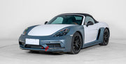 CONVERSION BODY KIT for PORSCHE CAYMAN BOXSTER 981 2012 - 2016 upgrade to 718 BOXSTER CAYMAN 982 GTS 2017 - 2025

Set includes:

Front Bumper Assembly

Headlights
Front Fenders
Side Skirts
Taillights
Rear Bumper Assembly


Material: Plastic

Note: Professional installation is required