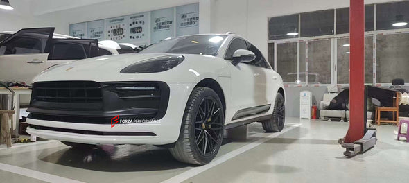 CONVERSION BODY KIT for PORSCHE MACAN 95B 2014 - 2018 UPGRADE to 95B.2 TURBO STYLE 2021+  Set includes:  Front Bumper Assembly - Turbo Style Headlights Rear Bumper Assembly Rear Trunk Rear Tail Lights