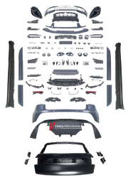 CONVERSION BODY KIT for PORSCHE MACAN 2014 - 2021 UPGRADE to 95B.3 GTS SD

Set includes:

Front Assembly
Fender Flares

Side Skirts
Trunk

Headlights (With or without AFS)
Taillights (Optional)
Rear Assembly


Note: Professional installation is required

CONTACT US FOR PRICING.

Why “Contact Us for Pricing”?

We don’t display fixed prices because our goal is to offer you the most competitive deal possible. Product costs often decrease over time, and by requesting a quote, you’ll receive our most up-to-date 