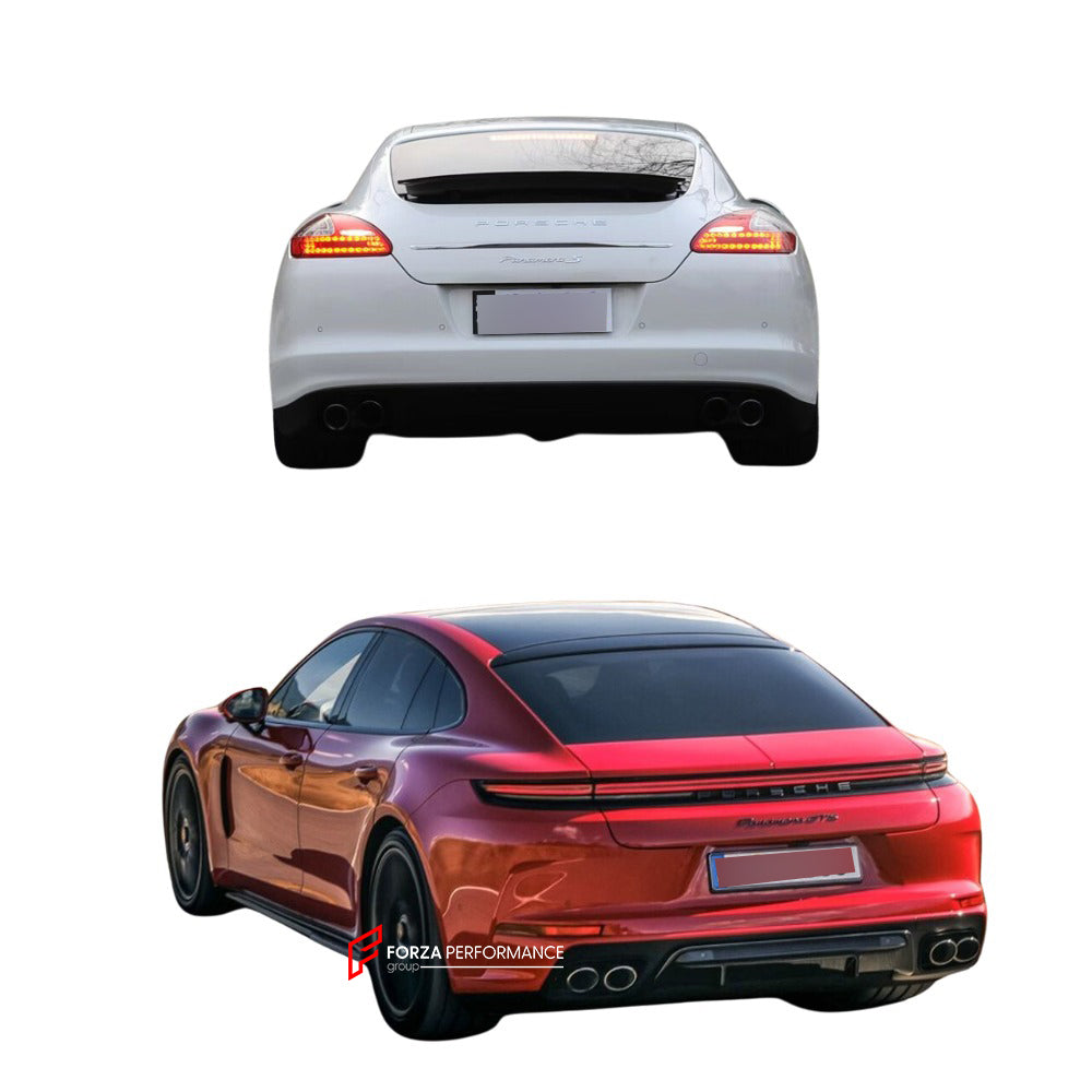 CONVERSION BODY KIT for PORSCHE PANAMERA 970 2009 - 2016 UPGRADE to 972 976 2024+

Set includes:

Front Bumper Assembly
Front Lip
Headlights
Side Skirts
Rear Bumper Assembly


Material: Plastic

NOTE: Professional installation is required.&nbsp;

Why “Contact Us for Pricing”?

We don’t display fixed prices because our goal is to offer you the most competitive deal possible. Product costs often decrease over time, and by requesting a quote, you’ll receive our most up-to-date price on market.

Payment ►
Visa
