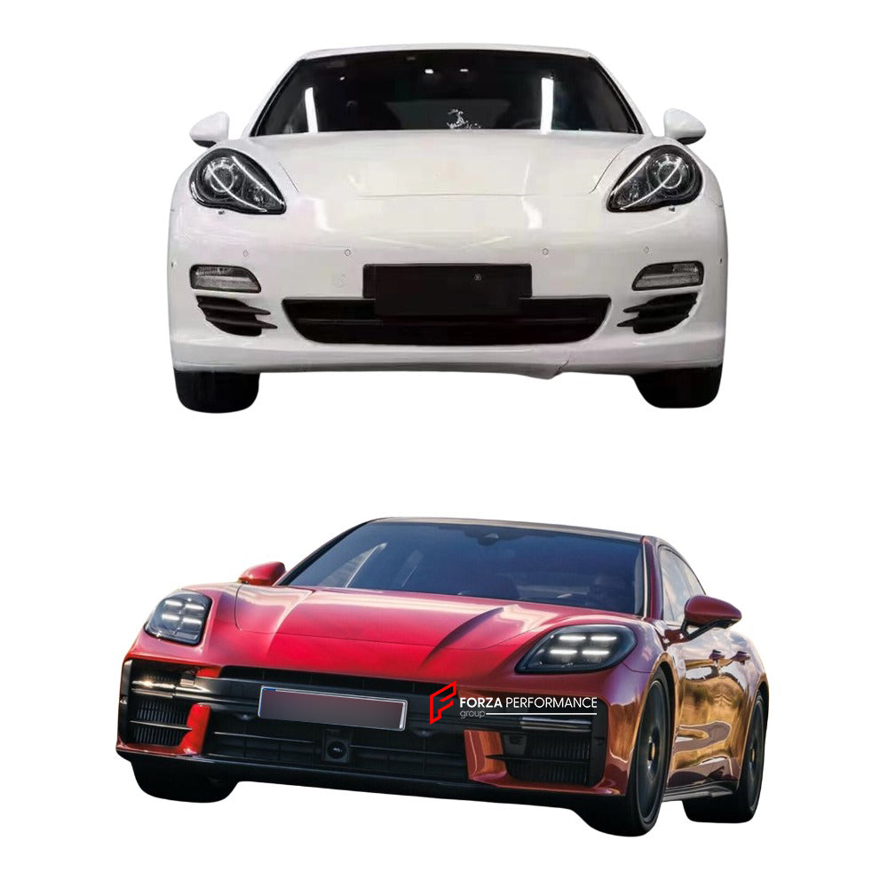 CONVERSION BODY KIT for PORSCHE PANAMERA 970 2009 - 2016 UPGRADE to 972 976 2024+

Set includes:

Front Bumper Assembly
Front Lip
Headlights
Side Skirts
Rear Bumper Assembly


Material: Plastic

NOTE: Professional installation is required.&nbsp;

Why “Contact Us for Pricing”?

We don’t display fixed prices because our goal is to offer you the most competitive deal possible. Product costs often decrease over time, and by requesting a quote, you’ll receive our most up-to-date price on market.

Payment ►
Visa
