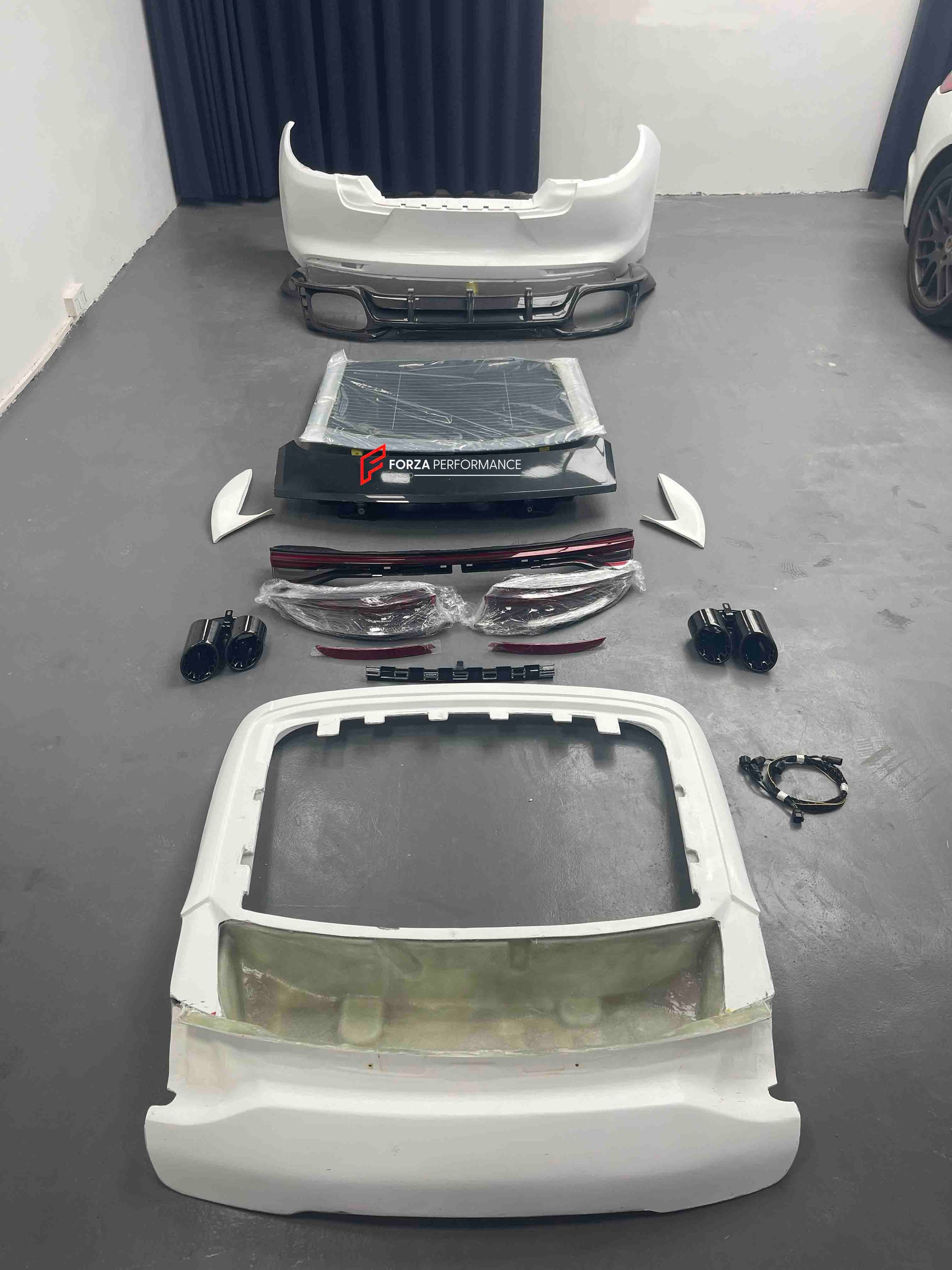 CONVERSION UPGRADE BODY KIT FOR PORSCHE PANAMERA 970 2010-2016 UPGRADE TO 971.2 TURBO STYLE
