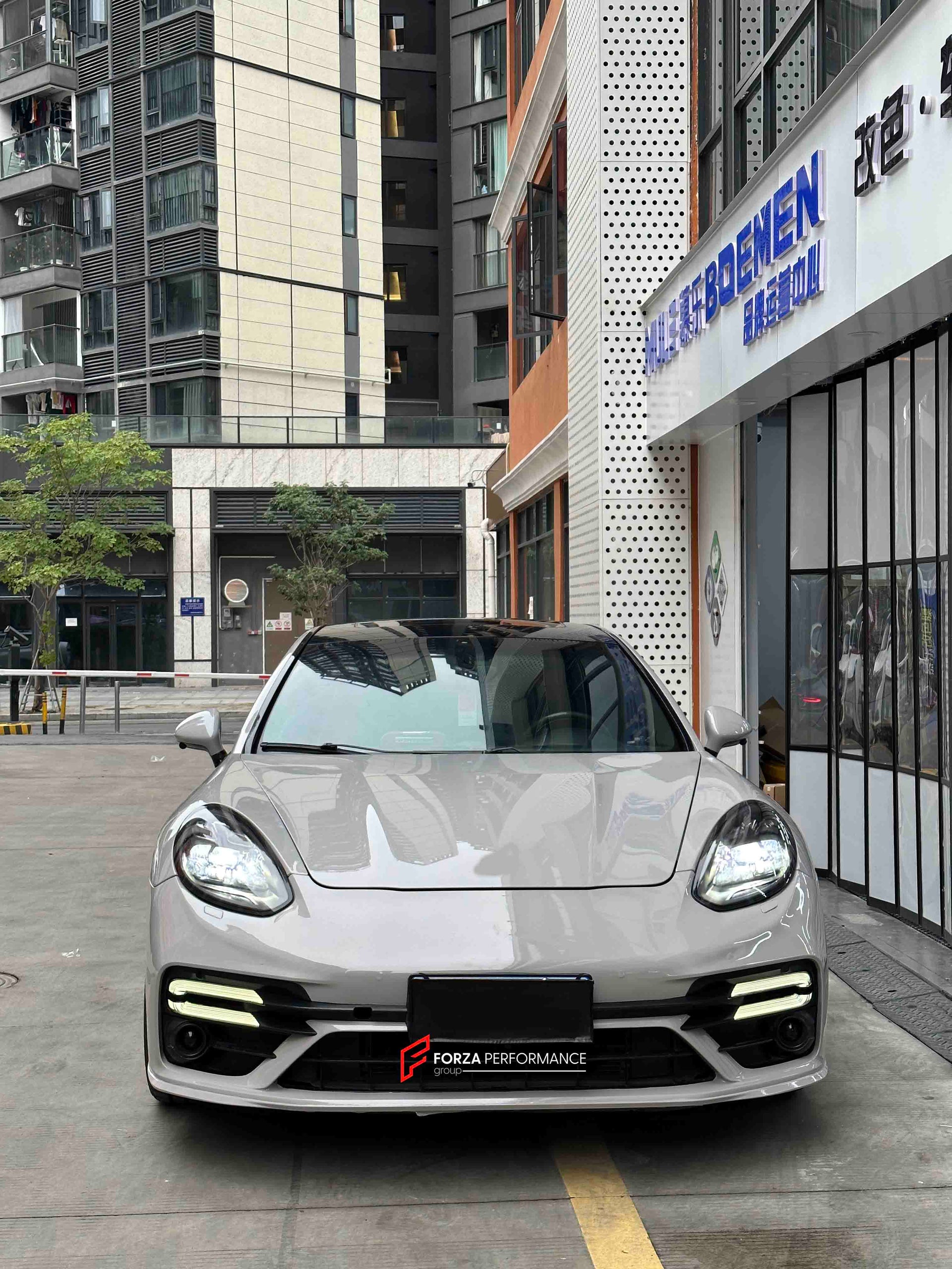 CONVERSION UPGRADE BODY KIT FOR PORSCHE PANAMERA 970 2010-2016 UPGRADE TO 971.2 TURBO STYLE
