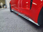 CONVERSION BODY KIT for PORSCHE PANAMERA G2 971 2016 - 2024 UPGRADE to PANAMERA TURBO G3 972 976 2024+ FORZA PERFORMANCE custom fit Turbo Style

Set includes:
Front Lip
Front Bumper Assembly
Side Skirts
Rear Bumper Assembly
Rear Diffuser

Material: Plastic

NOTE: Professional installation is required.