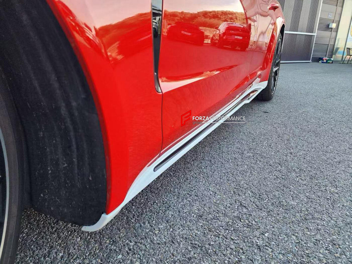 CONVERSION BODY KIT for PORSCHE PANAMERA G2 971 2016 - 2024 UPGRADE to PANAMERA TURBO G3 972 976 2024+ FORZA PERFORMANCE custom fit Turbo Style

Set includes:
Front Lip
Front Bumper Assembly
Side Skirts
Rear Bumper Assembly
Rear Diffuser

Material: Plastic

NOTE: Professional installation is required.