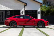 CONVERSION BODY KIT for PORSCHE PANAMERA G3 972 4 4S 4E HYBRID GTS 2024+ UPGRADE to PORSCHE PANAMERA G3 972 TURBO TURBO S 2024+

Set includes:

Front Bumper Assembly
Front DRL Lights
Grille
Side Skirts
Rear Diffuser

Material: Plastic PP

Note: Professional installation is required.