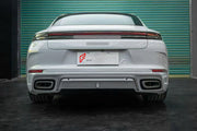 CONVERSION BODY KIT for PORSCHE PANAMERA G3 972 976 2024+ UPGRADE to TURBO 2024+ FORZA PERFORMANCE custom fit Turbo Style

Set includes:
Front Lip
Front Bumper Assembly
Side Skirts
Rear Bumper Assembly
Rear Diffuser

Material: Plastic

NOTE: Professional installation is required.