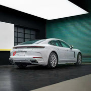 CONVERSION BODY KIT for PORSCHE PANAMERA G3 972 976 2024+ UPGRADE to TURBO 2024+ FORZA PERFORMANCE custom fit Turbo Style

Set includes:
Front Lip
Front Bumper Assembly
Side Skirts
Rear Bumper Assembly
Rear Diffuser

Material: Plastic

NOTE: Professional installation is required.