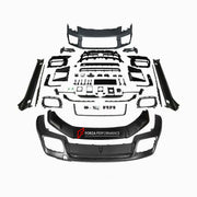 CONVERSION BODY KIT for PORSCHE PANAMERA G3 972 976 2024+ UPGRADE to TURBO 2024+ FORZA PERFORMANCE custom fit Turbo Style

Set includes:
Front Lip
Front Bumper Assembly
Side Skirts
Rear Bumper Assembly
Rear Diffuser

Material: Plastic

NOTE: Professional installation is required.