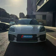 CONVERSION BODY KIT for PORSCHE PANAMERA G3 972 976 2024+ UPGRADE to TURBO 2024+ FORZA PERFORMANCE custom fit Turbo Style

Set includes:
Front Lip
Front Bumper Assembly
Side Skirts
Rear Bumper Assembly
Rear Diffuser

Material: Plastic

NOTE: Professional installation is required.