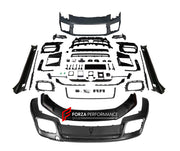 CONVERSION BODY KIT for PORSCHE PANAMERA S 4S 4E HYBRID 976 UPGRADE to PORSCHE PANAMERA 976 TURBO FACELIFT