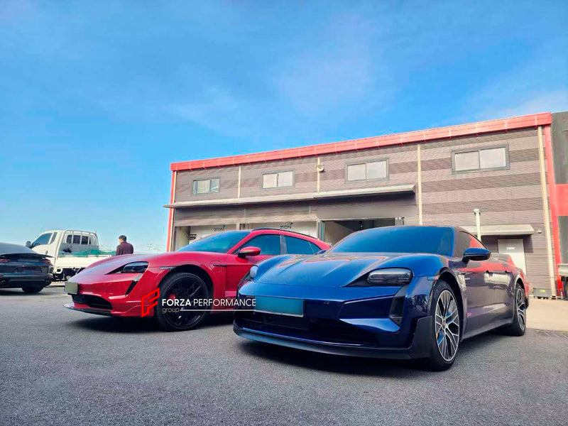 CONVERSION BODY KIT for PORSCHE TAYCAN J1.1 2020 - 2024 SPORT TURISMO UPGRADE to PORSCHE TAYCAN J1.2 TURBO GT 2025+ FACELIFT