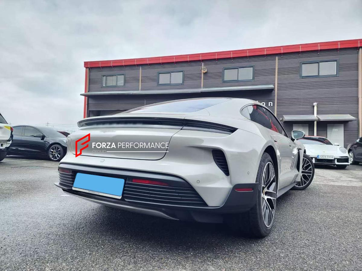 CONVERSION BODY KIT for PORSCHE TAYCAN J1.1 2020 - 2024 UPGRADE to PORSCHE TAYCAN TURBO J1.2 2025+ FACELIFT

Set includes:



Front Lip
Front Bumper
Rear Bumper
Rear Diffuser
Material: Plastic

Note: Professional installation is required