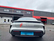 CONVERSION BODY KIT for PORSCHE TAYCAN J1.1 2020 - 2024 UPGRADE to PORSCHE TAYCAN TURBO J1.2 2025+ FACELIFT

Set includes:



Front Lip
Front Bumper
Rear Bumper
Rear Diffuser
Material: Plastic

Note: Professional installation is required