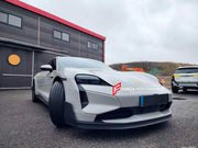 CONVERSION BODY KIT for PORSCHE TAYCAN J1.1 2020 - 2024 UPGRADE to PORSCHE TAYCAN TURBO J1.2 2025+ FACELIFT

Set includes:



Front Lip
Front Bumper
Rear Bumper
Rear Diffuser
Material: Plastic

Note: Professional installation is required