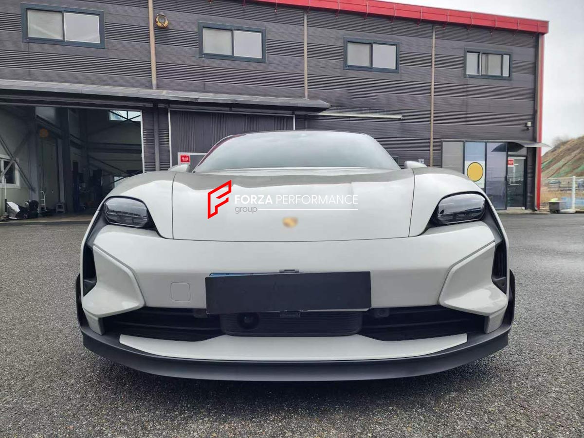 CONVERSION BODY KIT for PORSCHE TAYCAN J1.1 2020 - 2024 UPGRADE to PORSCHE TAYCAN TURBO J1.2 2025+ FACELIFT

Set includes:



Front Lip
Front Bumper
Rear Bumper
Rear Diffuser
Material: Plastic

Note: Professional installation is required