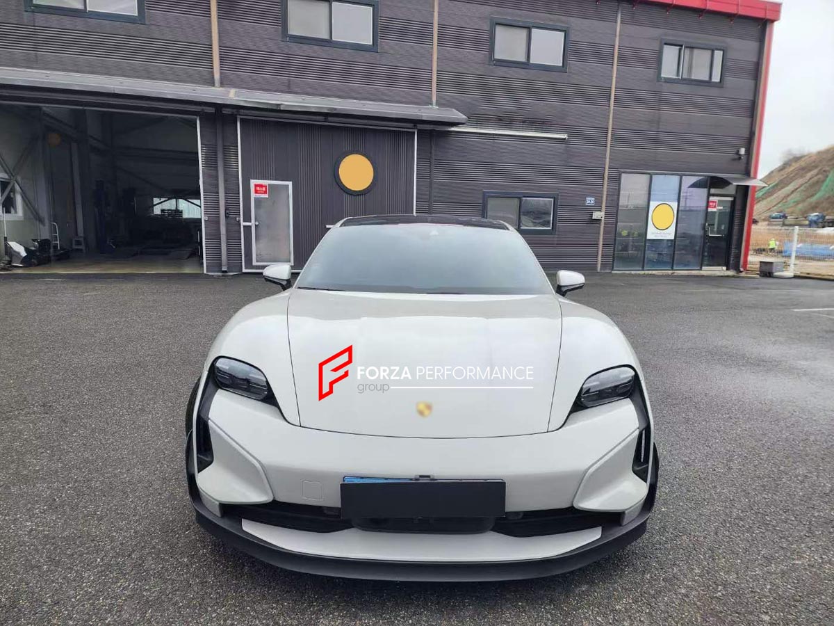 CONVERSION BODY KIT for PORSCHE TAYCAN J1.1 2020 - 2024 UPGRADE to PORSCHE TAYCAN TURBO J1.2 2025+ FACELIFT

Set includes:



Front Lip
Front Bumper
Rear Bumper
Rear Diffuser
Material: Plastic

Note: Professional installation is required