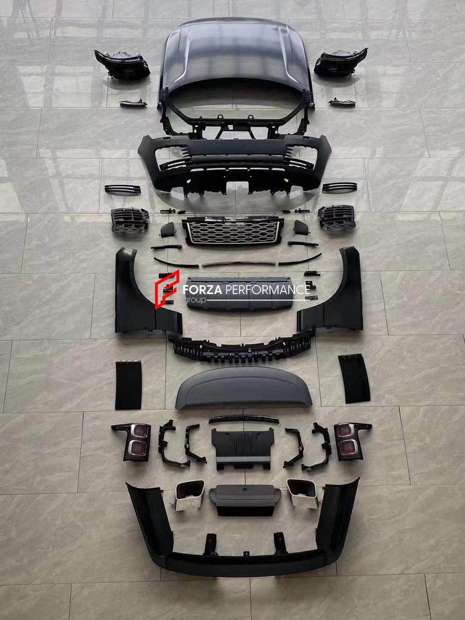 CONVERSION BODY KIT FOR LAND ROVER RANGE ROVER VOGUE L322 2002 - 2012