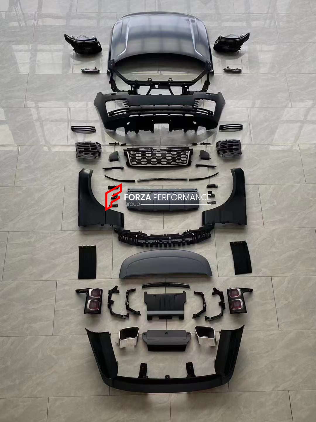 CONVERSION BODY KIT FOR LAND ROVER RANGE ROVER VOGUE  2002-2012 UPGRADE INTO 2020