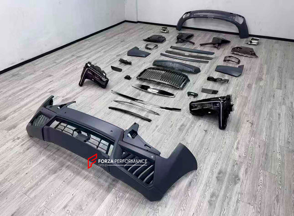 CONVERSION DRY CARBON BODY KIT for ROLLS ROYCE CULLINAN 2018 - 2025 UPGRADE to SERIES II 2025

Set includes:

Front Bumper
Grille Frame
Grille
Original Rolls-Royce Headlights