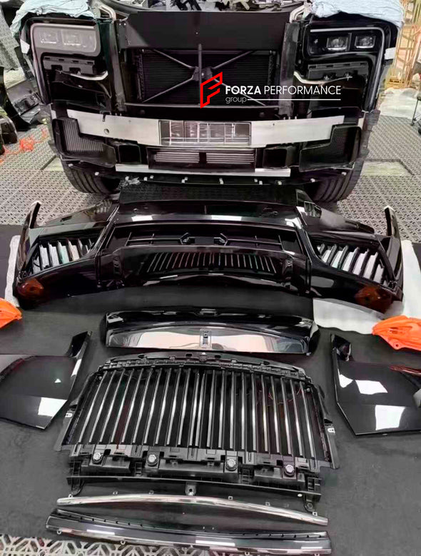 CONVERSION DRY CARBON BODY KIT for ROLLS ROYCE CULLINAN 2018 - 2025 UPGRADE to SERIES II 2025

Set includes:

Front Bumper
Grille Frame
Grille
Original Rolls-Royce Headlights