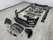 CONVERSION BODY KIT for ROLLS-ROYCE CULLINAN SERIES I 2018 - 2024 UPGRADE to CULLINAN SERIES II 2024+ FORZA PERFORMANCE custom fit 1016 Industries Style

Set includes:
Front Lip
Front Bumper Assembly
Front Grille
Headlights
Fender Flares
Side Skirts
Ducktail Spoiler

Material: Plastic

NOTE: Professional installation is required.