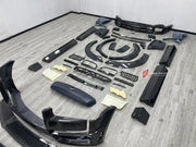CONVERSION BODY KIT for ROLLS-ROYCE CULLINAN SERIES I 2018 - 2024 UPGRADE to CULLINAN SERIES II 2024+ FORZA PERFORMANCE custom fit 1016 Industries Style

Set includes:
Front Lip
Front Bumper Assembly
Front Grille
Headlights
Fender Flares
Side Skirts
Ducktail Spoiler

Material: Plastic

NOTE: Professional installation is required.