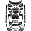 CONVERSION UPGRADE FACELIFT OLD TO NEW BODY KIT for Rolls-Royce Ghost 2010 - 2014 to Ghost 2024+
Set includes:

Front Bumper Assembly
Front Grille
License Plate
Hood Bonnet
Front Fenders
Side Skirts
Rear Bumper Assembly
Exhaust Tips
Material: Plastic

NOTE: Professional installation is required.