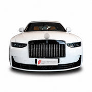 CONVERSION UPGRADE FACELIFT OLD TO NEW BODY KIT for Rolls Royce Ghost II RR21 2020 - 2024 to Ghost II RR21 Facelift 2025+
Set includes:

Front Bumper Assembly
Rear Bumper Headlights
Material: Plastic

NOTE: Professional installation is required.