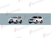 CONVERSION BODY KIT for TOYOTA LAND CRUISER 200 2007 - 2012 UPGRADE to LAND CRUISER 200 FACELIFT 2012 - 2016

Set includes:
Front Bumper Assembly
Front Grille
Headlights
Hood Bonnet
Fenders
Tail Lights
Rear Bumper Assembly

Material: Plastic

NOTE: Professional installation is required.