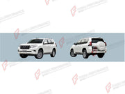 CONVERSION UPGRADE FACELIFT OLD TO NEW BODY KIT for Toyota Land Cruiser Prado 150 2009 - 2016 to Land Cruiser Prado 150 Facelift 2017 - 2024
Set includes:

Front Bumper Assembly
Front Grille
Headlights
Hood Bonnet
Front Fenders
Side Skirts
Tail Lights
Rear Bumper Assembly
Material: Plastic

NOTE: Professional installation is required.