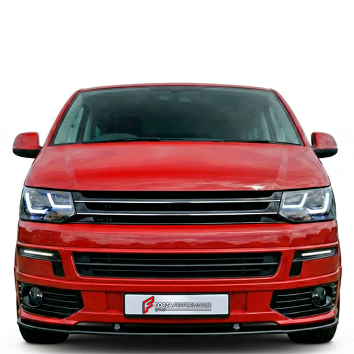 CONVERSION UPGRADE FACELIFT OLD TO NEW BODY KIT for Volkswagen Multivan T5.1 Facelift 2010 - 2015 to Transporter T5.1 Facelift 2010 - 2015
Set includes:

Front Lip
Front Bumper
Side Skirts
Rear Diffuser
Rear Bumper
Material: Plastic

NOTE: Professional installation is required.