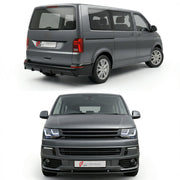 CONVERSION UPGRADE FACELIFT OLD TO NEW BODY KIT for Volkswagen Multivan T5.1 Facelift 2010 - 2015 to Transporter T5.1 Facelift 2010 - 2015
Set includes:

Front Lip
Front Bumper
Side Skirts
Rear Diffuser
Rear Bumper
Material: Plastic

NOTE: Professional installation is required.