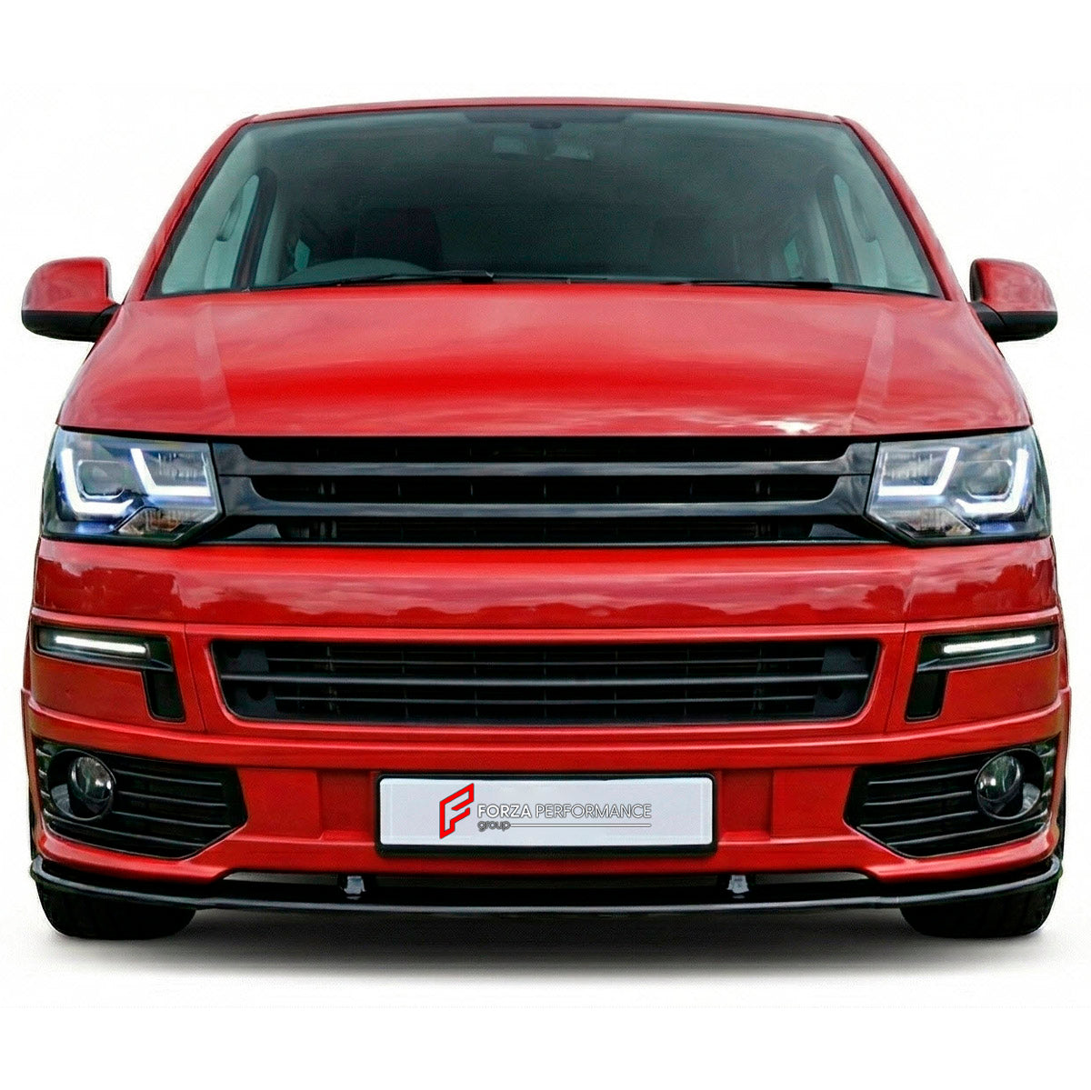 CONVERSION UPGRADE FACELIFT OLD TO NEW BODY KIT for Volkswagen Multivan T5.1 Facelift 2010 - 2015 to Transporter T5.1 Facelift 2010 - 2015
Set includes:

Front Lip
Front Bumper
Side Skirts
Rear Diffuser
Rear Bumper
Material: Plastic

NOTE: Professional installation is required.