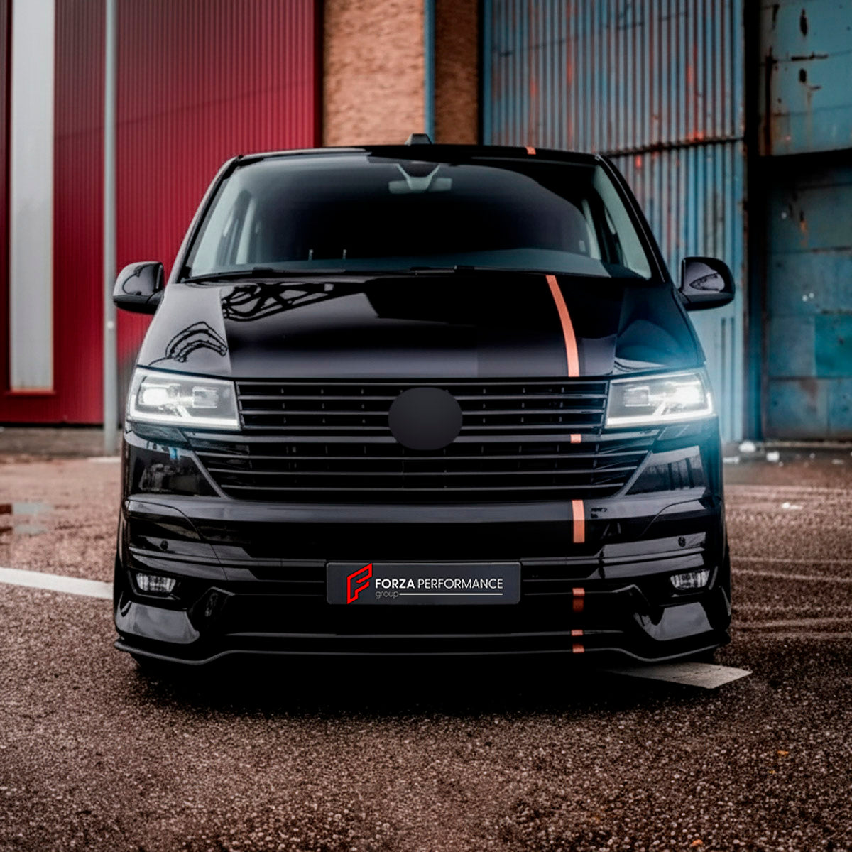 CONVERSION UPGRADE FACELIFT OLD TO NEW BODY KIT for Volkswagen Multivan T6.1 Facelift 2019 - 2024 to Transporter T6.1 Facelift 2019 - 2024
Set includes:

Front Lower Bumper
Side Skirts
Rear Diffuser
Exhaust Tips
Material: Plastic

NOTE: Professional installation is required.