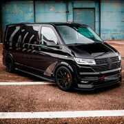 CONVERSION UPGRADE FACELIFT OLD TO NEW BODY KIT for Volkswagen Multivan T6.1 Facelift 2019 - 2024 to Transporter T6.1 Facelift 2019 - 2024
Set includes:

Front Lower Bumper
Side Skirts
Rear Diffuser
Exhaust Tips
Material: Plastic

NOTE: Professional installation is required.
