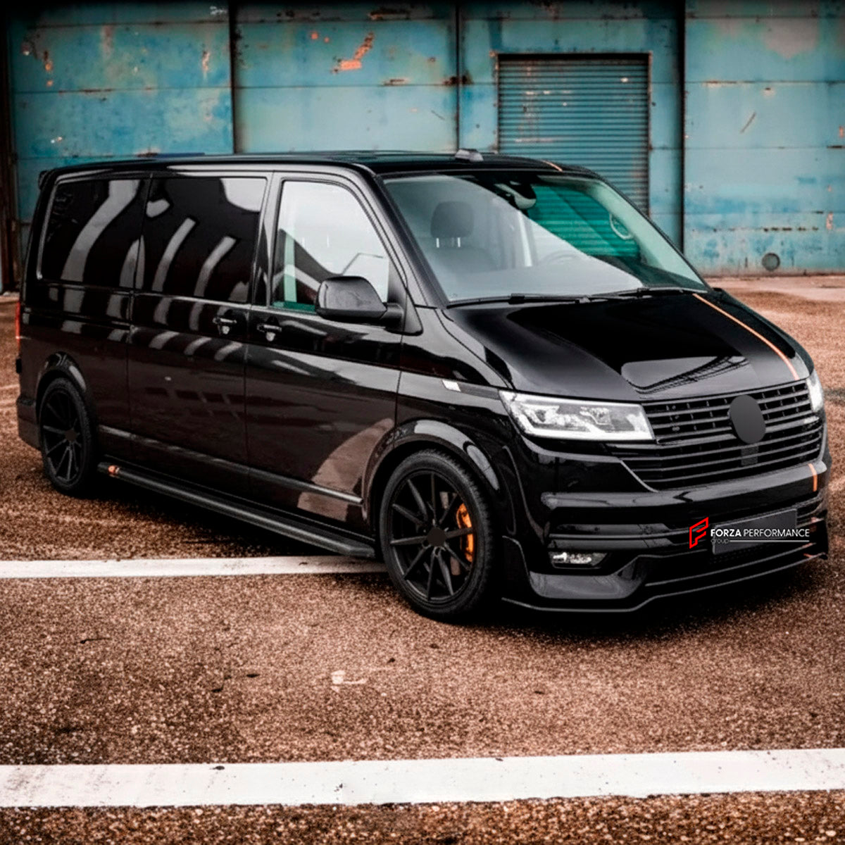 CONVERSION UPGRADE FACELIFT OLD TO NEW BODY KIT for Volkswagen Multivan T6.1 Facelift 2019 - 2024 to Transporter T6.1 Facelift 2019 - 2024
Set includes:

Front Lower Bumper
Side Skirts
Rear Diffuser
Exhaust Tips
Material: Plastic

NOTE: Professional installation is required.