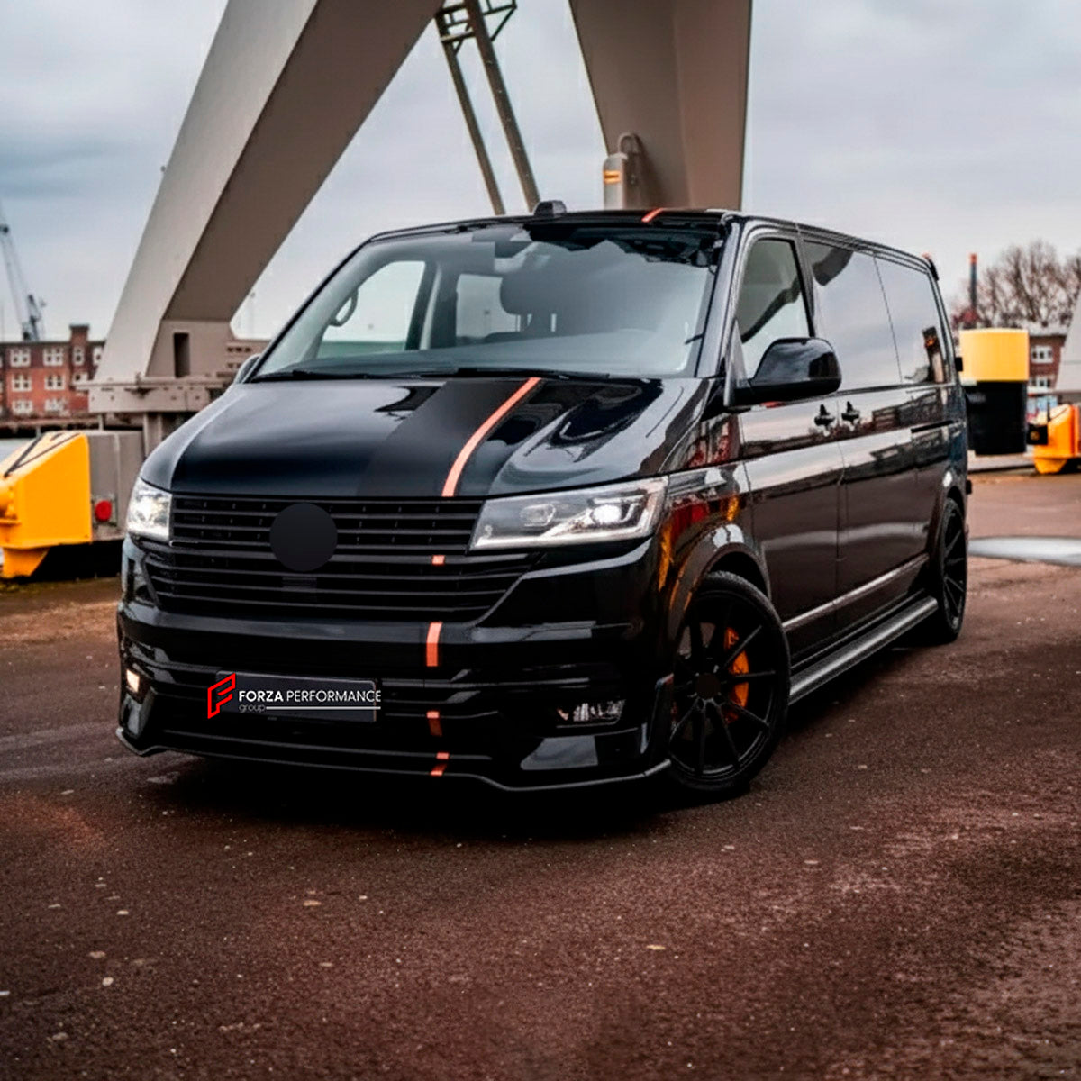 CONVERSION UPGRADE FACELIFT OLD TO NEW BODY KIT for Volkswagen Multivan T6.1 Facelift 2019 - 2024 to Transporter T6.1 Facelift 2019 - 2024
Set includes:

Front Lower Bumper
Side Skirts
Rear Diffuser
Exhaust Tips
Material: Plastic

NOTE: Professional installation is required.