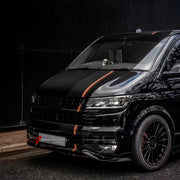 CONVERSION UPGRADE FACELIFT OLD TO NEW BODY KIT for Volkswagen Multivan T6.1 Facelift 2019 - 2024 to Transporter T6.1 Facelift 2019 - 2024
Set includes:

Front Lower Bumper
Side Skirts
Rear Diffuser
Exhaust Tips
Material: Plastic

NOTE: Professional installation is required.