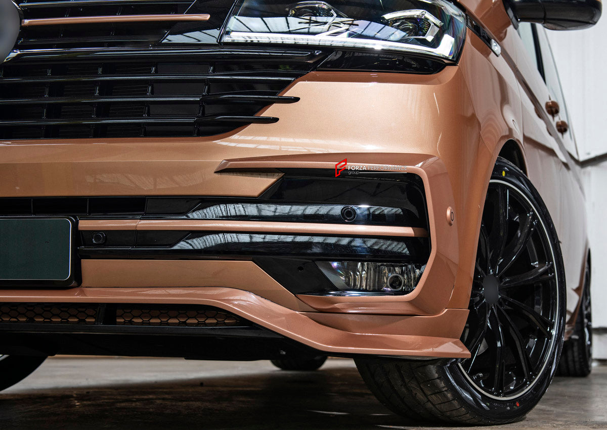 CONVERSION UPGRADE FACELIFT OLD TO NEW BODY KIT for Volkswagen Multivan T6.1 Facelift 2019 - 2024 to Transporter T6.1 Facelift 2019 - 2024
Set includes:

Front Lower Bumper
Side Skirts
Rear Diffuser
Exhaust Tips
Material: Plastic

NOTE: Professional installation is required.