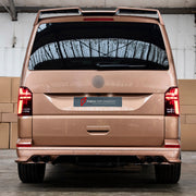 CONVERSION UPGRADE FACELIFT OLD TO NEW BODY KIT for Volkswagen Multivan T6.1 Facelift 2019 - 2024 to Transporter T6.1 Facelift 2019 - 2024
Set includes:

Front Lower Bumper
Side Skirts
Rear Diffuser
Exhaust Tips
Material: Plastic

NOTE: Professional installation is required.