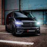 CONVERSION UPGRADE FACELIFT OLD TO NEW BODY KIT for Volkswagen Multivan T6.1 Facelift 2019 - 2024 to Transporter T6.1 Facelift 2019 - 2024
Set includes:

Front Lower Bumper
Side Skirts
Rear Diffuser
Exhaust Tips
Material: Plastic

NOTE: Professional installation is required.